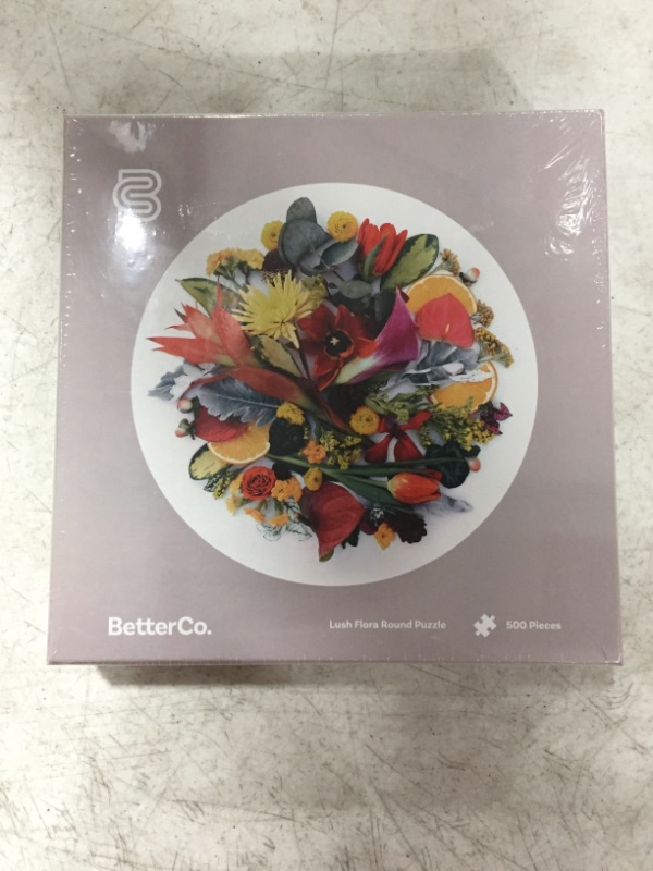 Photo 2 of Lush Flora Puzzle - BetterCo. Difficult Jigsaw Puzzles Pieces - Challenge Yourself with This 500 Piece Puzzle for Adults and Teens
