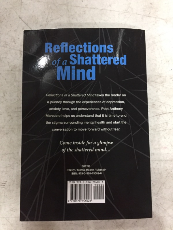 Photo 3 of Reflections of a Shattered Mind PAPERBACK EDITION.
