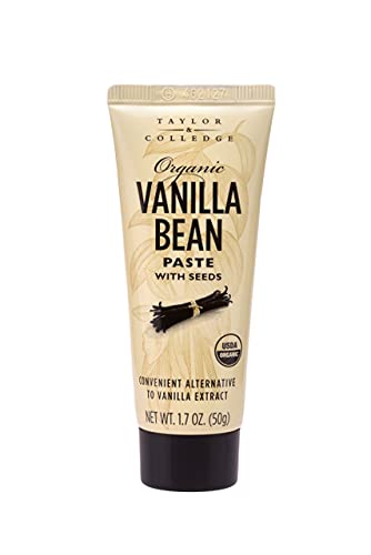 Photo 1 of Taylor & Colledge Organic Vanilla Bean Paste with Seeds, 1.7oz Tube
