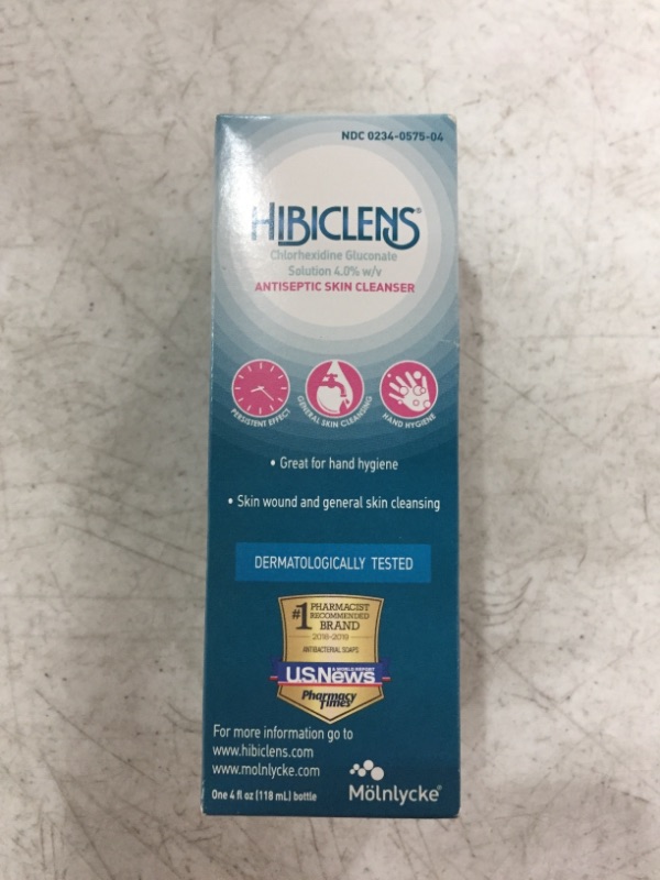 Photo 2 of Hibiclens – Antimicrobial and Antiseptic Soap and Skin Cleanser – 4 oz – for Home and Hospital – 4% CHG
