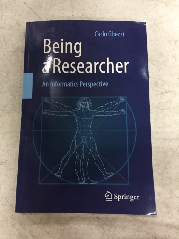 Photo 1 of Being a Researcher: An Informatics Perspective 1st ed. 2020 Edition, PAPERBACK.

