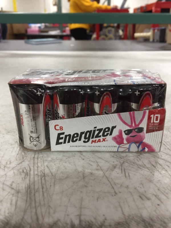 Photo 2 of Energizer MAX C Batteries, Premium Alkaline C Cell Batteries (8 Battery Count)
