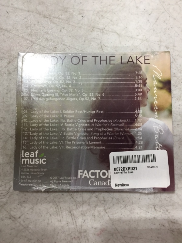 Photo 3 of Lady of the Lake BY MAUREEN BATT. CD COMPACT DISC.
