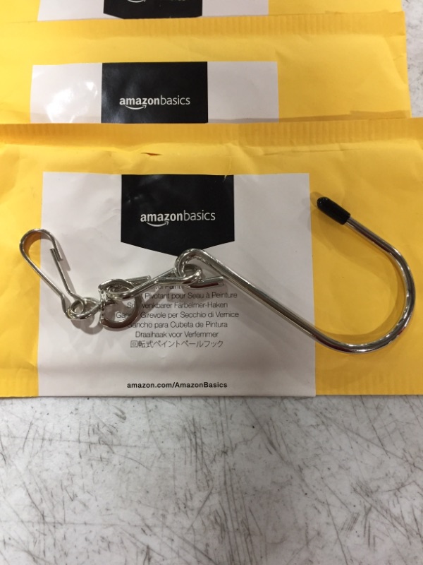 Photo 4 of Amazon Basics Swivel Paint Pail Hook
LOT OF 5.