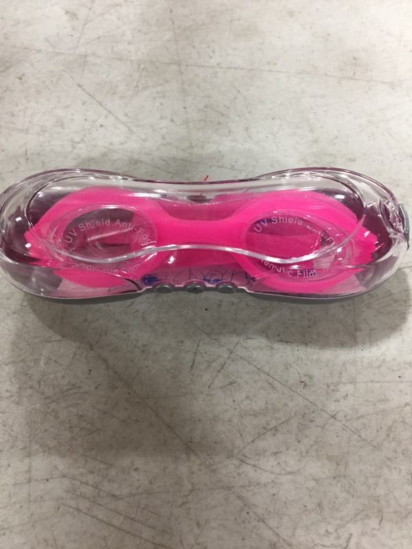 Photo 2 of SWIMMING GOGGLES, PINK. WITH CASE.