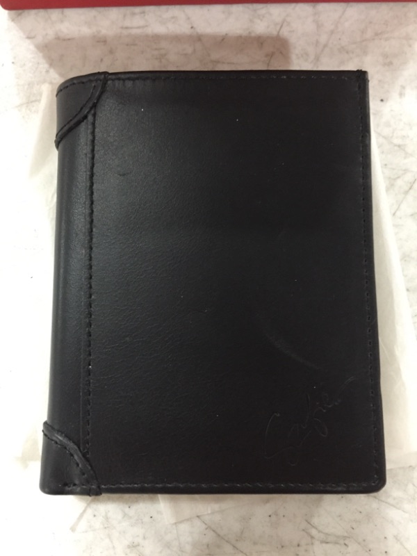 Photo 1 of SZOFIE BLACK RFID LEATHER WALLET