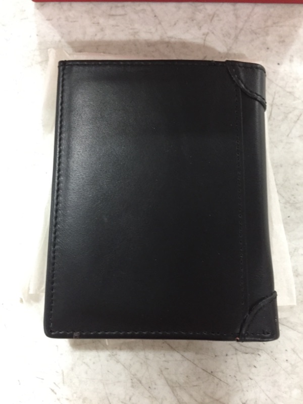 Photo 2 of SZOFIE BLACK RFID LEATHER WALLET