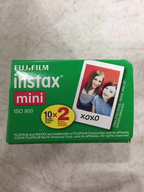 Photo 3 of Fujifilm Instax Mini Instant Film Twin Pack (White)
