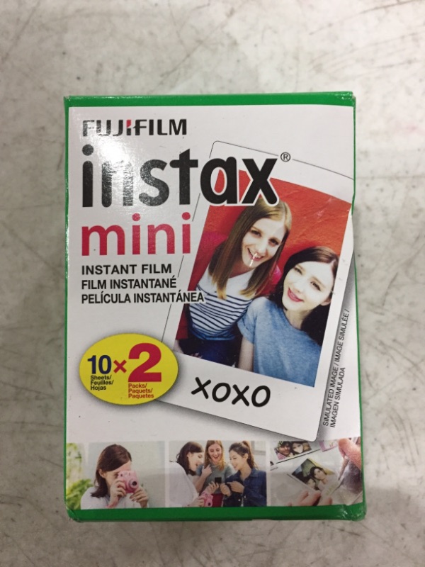 Photo 2 of Fujifilm Instax Mini Instant Film Twin Pack (White)
