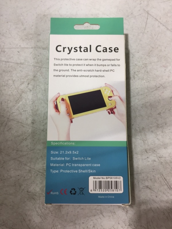 Photo 2 of CRYSTAL CASE FOR NINTENDO SWITCH LITE.