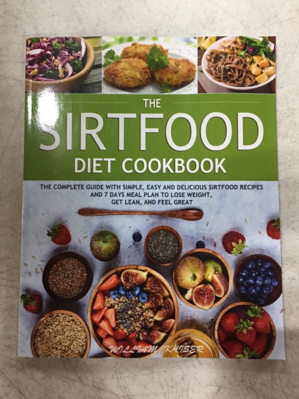 Photo 2 of The Sirtfood Diet Cookbook: The Complete Guide with Simple, Easy and Delicious Sirtfood Recipes and 7 Days Meal Plan to Lose Weight, Get Lean, and Feel Great (1) Paperback – May 1, 2020
