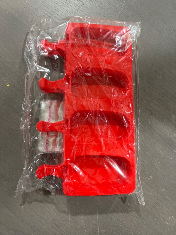 Photo 1 of 2pcs popsicle molds (Red)