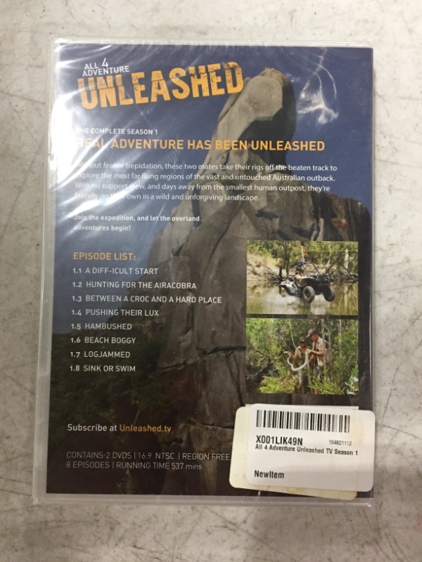 Photo 2 of ALL 4 ADVENTURE UNLEASHED COMPLETE 1ST SEASON DVD