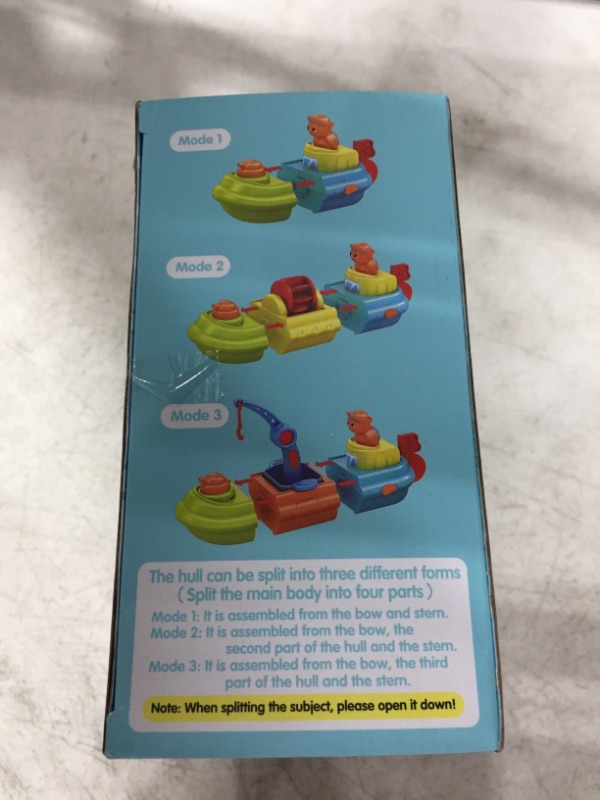 Photo 3 of KUN SHENG BABY TOY BATH ASSEMBLE BOAT 18M+