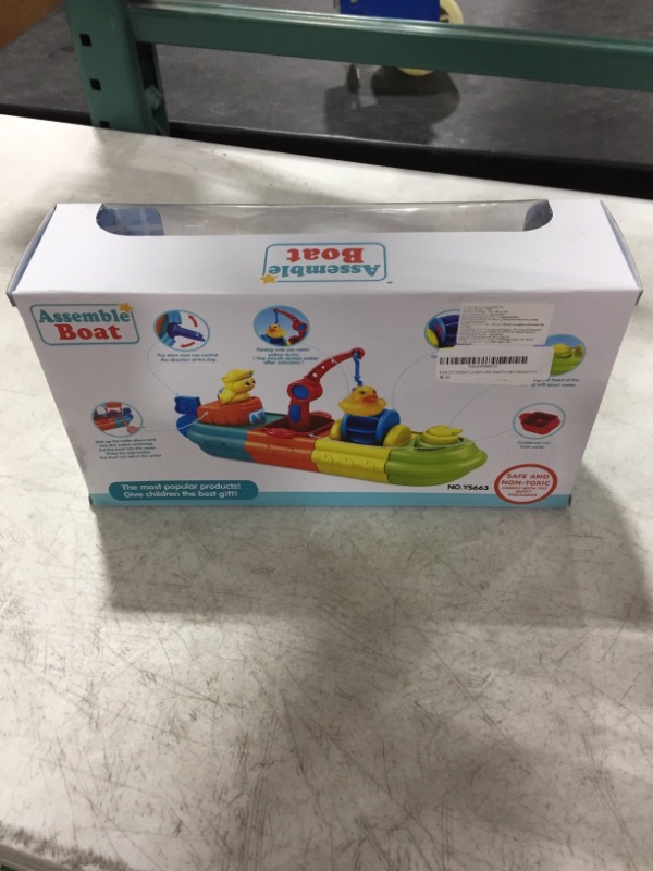 Photo 2 of KUN SHENG BABY TOY BATH ASSEMBLE BOAT 18M+