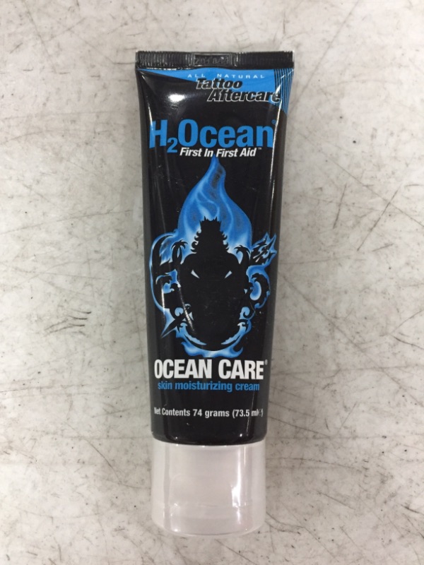 Photo 2 of H2Ocean OCEAN CARE Skin Moisturizing Cream 2.5-oz Tattoo Supply
