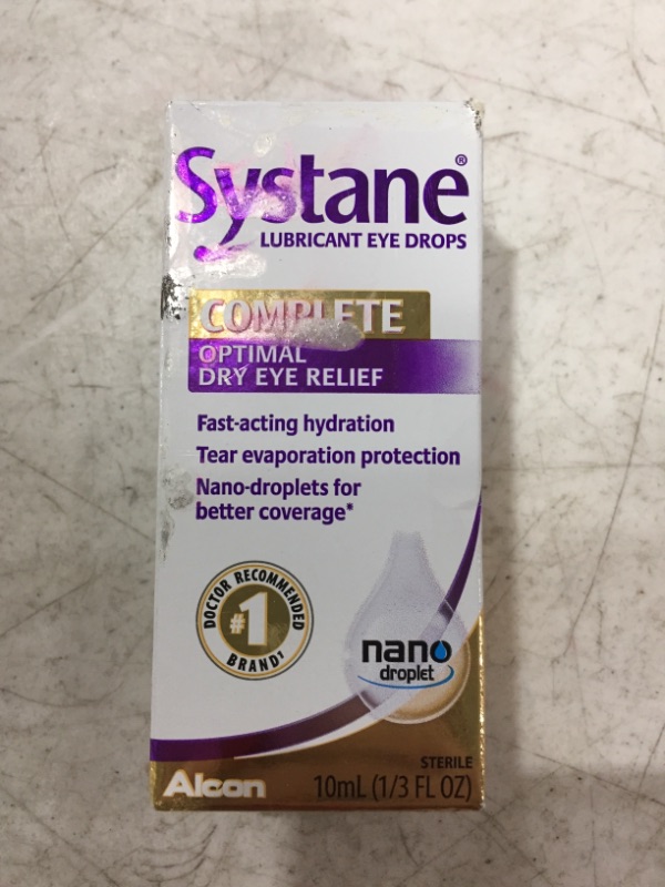 Photo 2 of Systane Complete Lubricant Eye Drops, 10 ml
