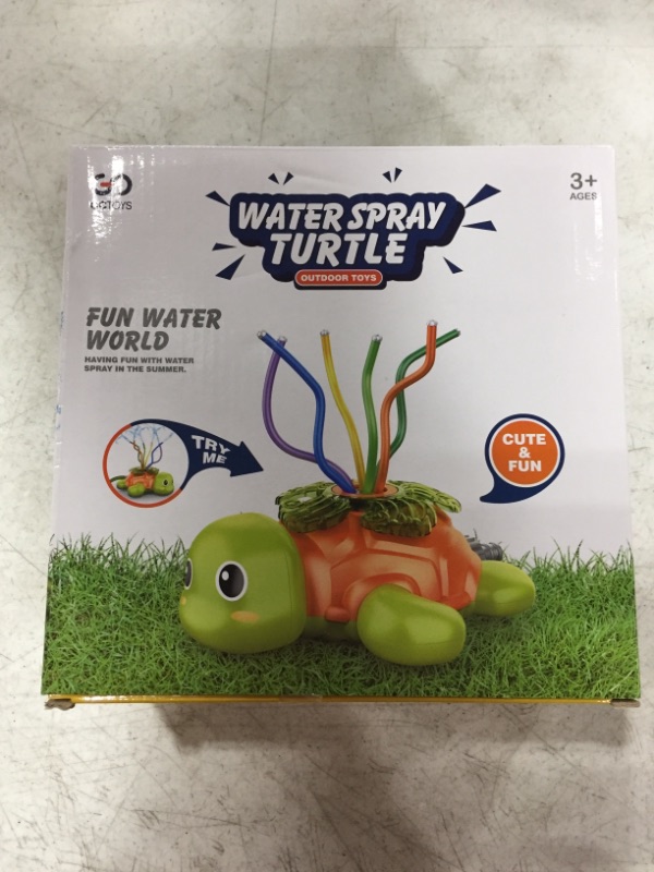 Photo 1 of WATER SPRAY TURTLE OUTDOOR WATER TOY FOR KIDS. AGES 3+. NEW IN BOX.