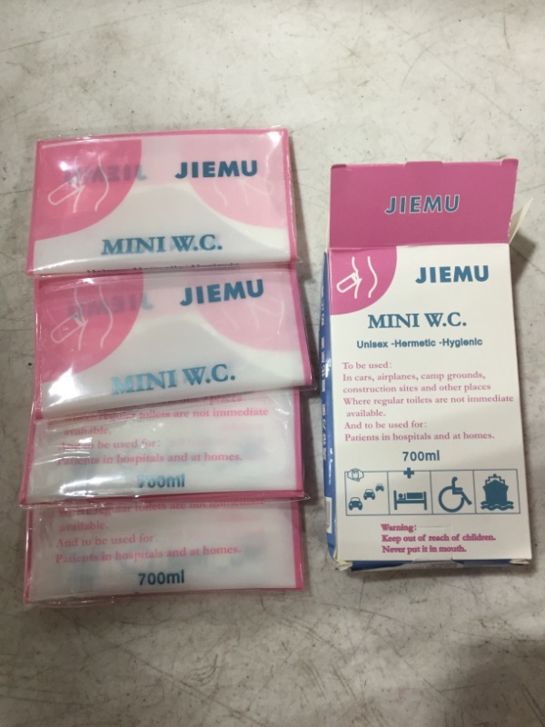 Photo 1 of JIEMU MINI W.C. Portable Female Women Urinal Camping Travel Toilet Device 4PCS. 
