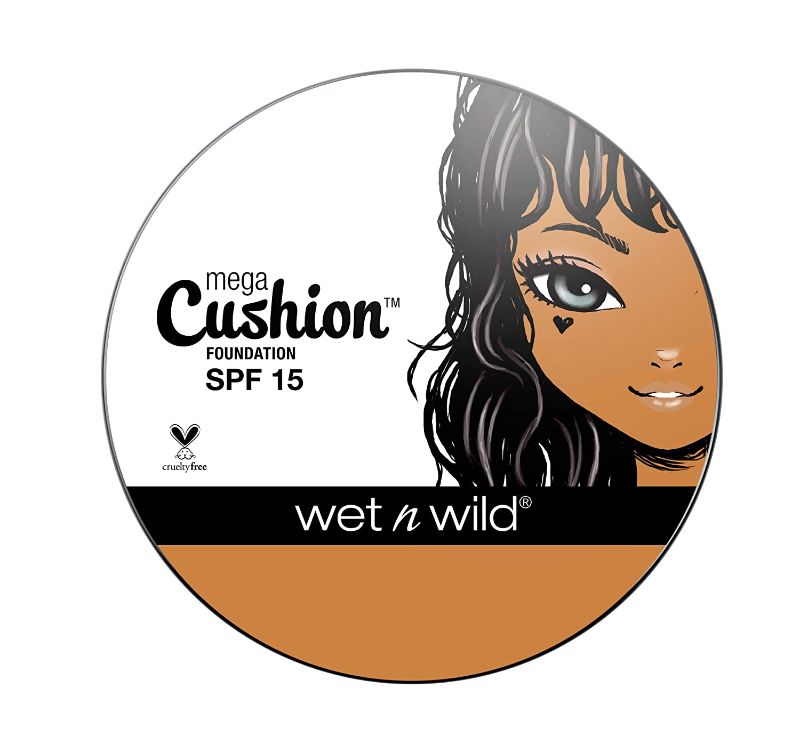 Photo 2 of wet n wild Megacushion Foundation, Tawny, 0.52 Fluid Ounce
