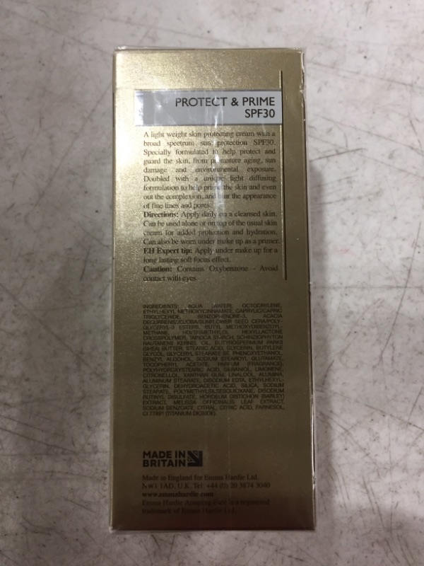 Photo 4 of Emma Hardie Protect & Prime SPF 30 | 3-in-1 | Moiturizer, Sunscreen, and Face Primer | Softens Appearance of Pores, Fine Lines, and Wrinkles | Face Primer with SPF | Makeup Primer for Face | Facial Moisturizer with SPF | 50mL
