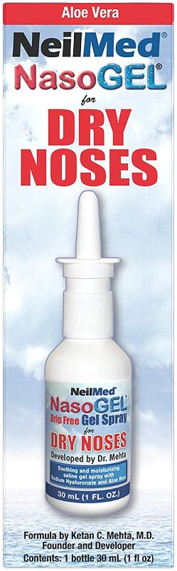 Photo 1 of NeilMed Nasogel Drip Free Gel Spray, 1 Fluid Ounce (Pack of 2)
