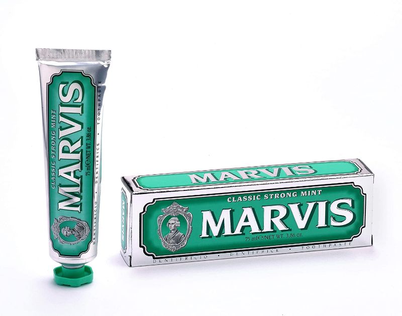 Photo 2 of Marvis Classic Strong Mint Toothpaste, 3.8 oz
