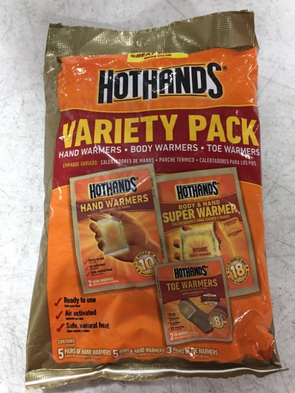 Photo 2 of Hot Hands 371827 Variety Pack - Pack of 12
