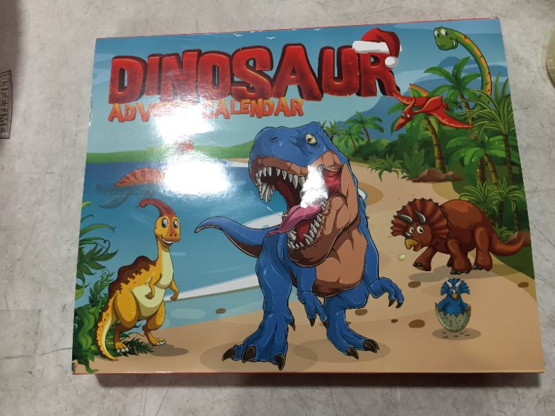 Photo 1 of longgang dinosaur advent calendar 2021 for kids 