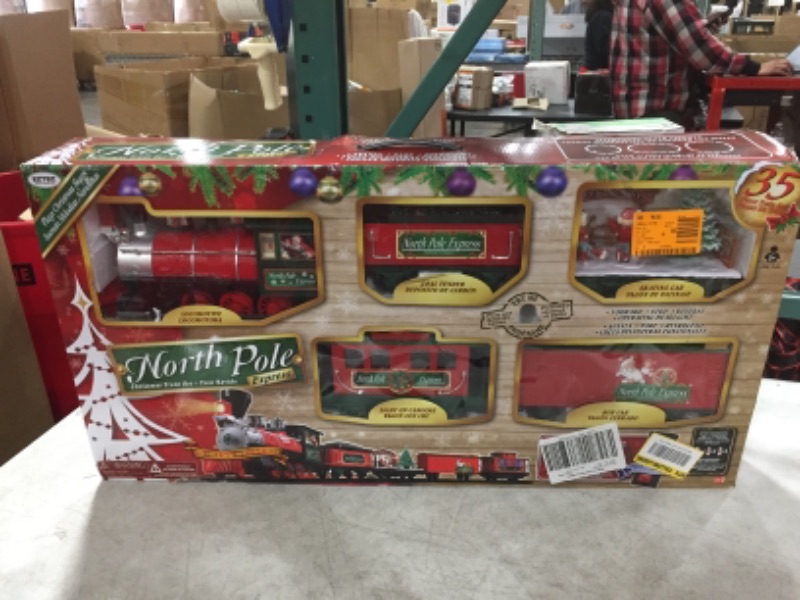 Photo 2 of North Pole Express Christmas Train Set "G" Gauge - Large by EZ-TEC
