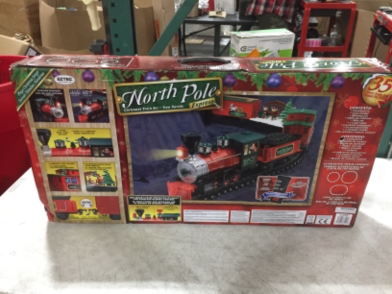 Photo 3 of North Pole Express Christmas Train Set "G" Gauge - Large by EZ-TEC
