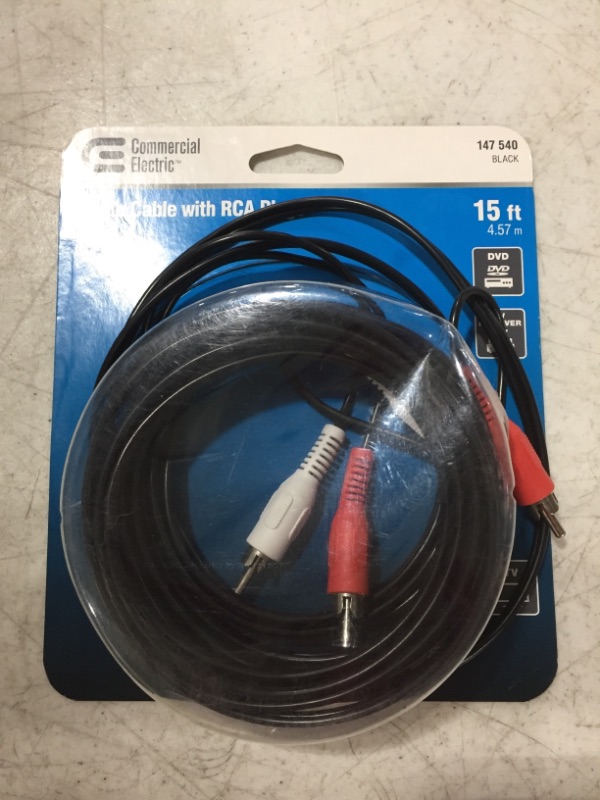 Photo 2 of 15 ft. Audio Cable with RCA Plugs
