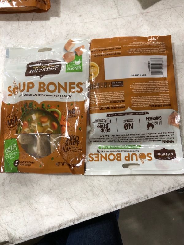 Photo 3 of 2 Bags of Rachael Ray Nutrish Soup Bones Longer Lasting Dog Treat Chews **BEST BY:03/03/2022**
