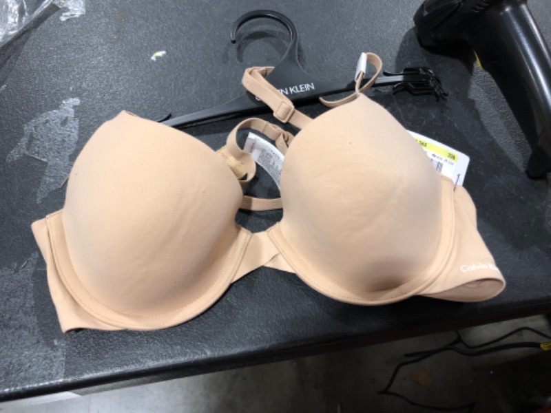 Photo 2 of Calvin Klein Women's Perfectly Fit Lightly Lined Memory Touch T-Shirt Bra, 32B