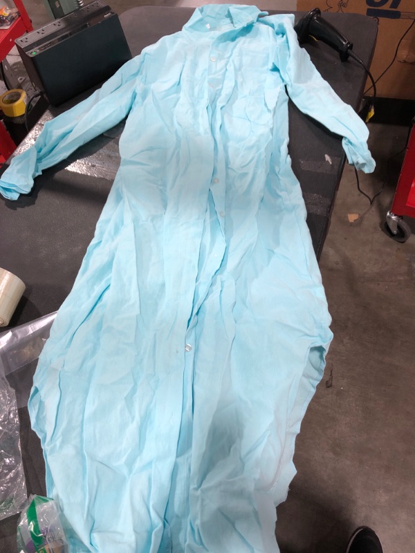 Photo 1 of Women's Dress, Turquoise, XL