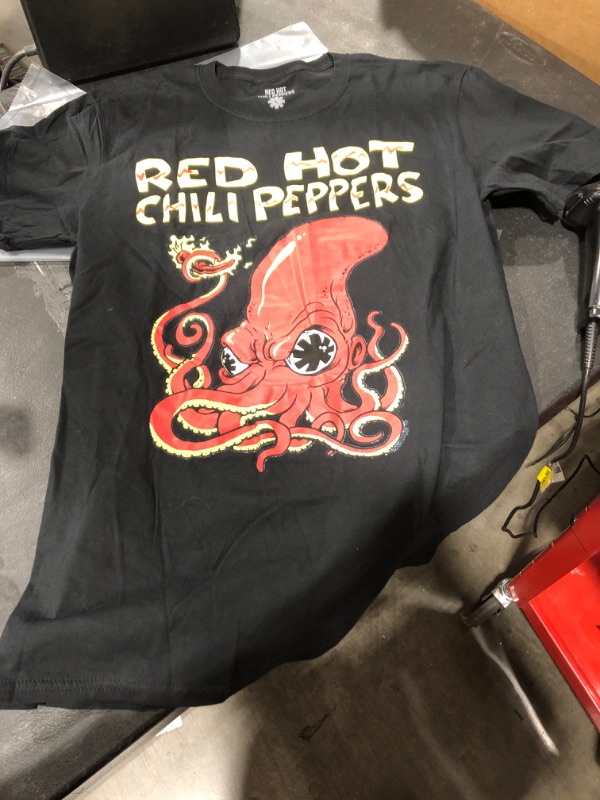 Photo 1 of Unisex Red Hot Chili Peppers Black Shirt, Large