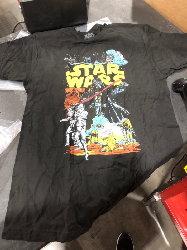 Photo 1 of Unisex Star Wars Black Shirt, Large