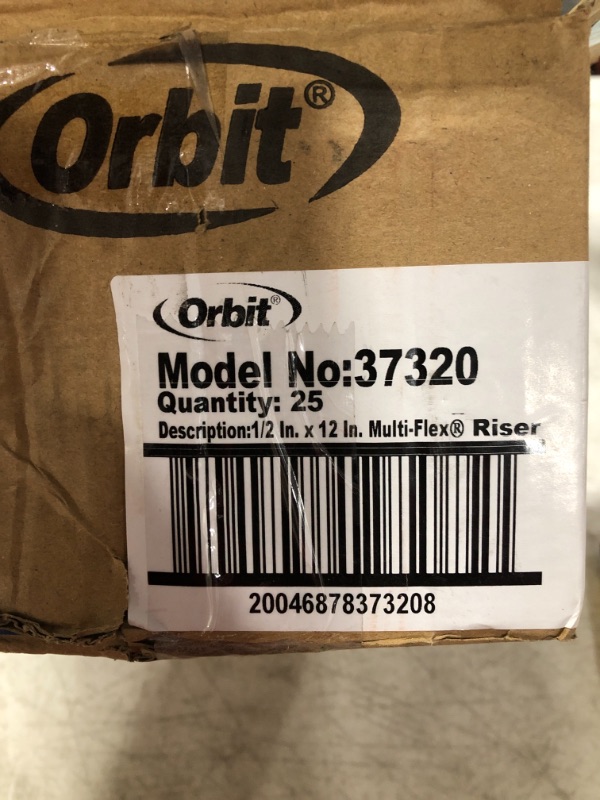 Photo 3 of 25 Pack - Orbit 1/2 Inch x 12 Inch Cobra Flexible Sprinkler Riser for Watering

