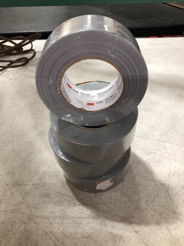 Photo 3 of 3M Basic Duct Tape, 1900,1.88 inch by 55 yards. 4 ROLLS.
