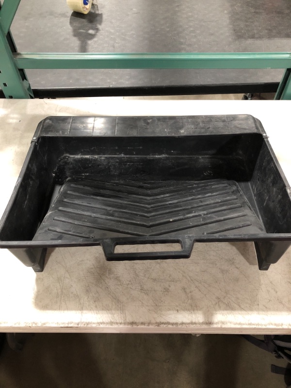 Photo 2 of 18 INCH DEEP WELL TANK TRAY. BLACK. PRIOR USE.