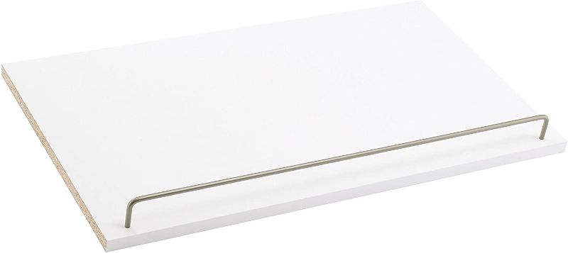 Photo 1 of ClosetMaid SuiteSymphony Starter Tower Kit, 25" Angled Shoe Shelf, Pure White
