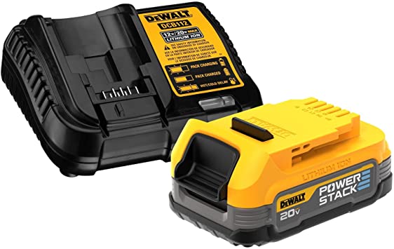 Photo 1 of 
DEWALT 20V MAX* Starter Kit with POWERSTACK™ Compact Battery and Charger (DCBP034C)
