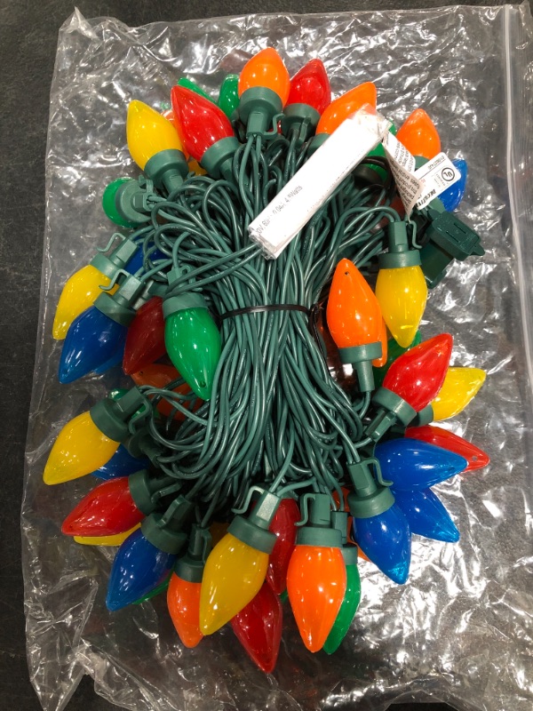 Photo 2 of CHRISTMAS TREE STRING LIGHTS, 50 COUNT.