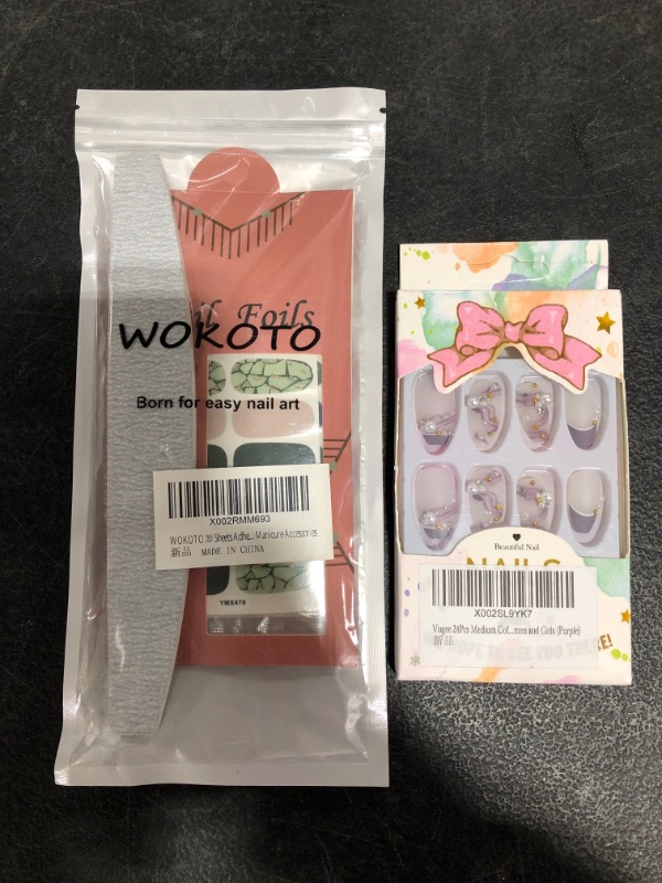 Photo 1 of WOMEN'S NAIL CARE PRODUCTS, LOT OF 2 ITEMS. 