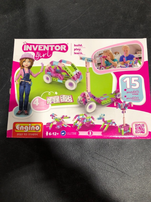 Photo 2 of Engino Inventor Girl 15 Models Building Set
