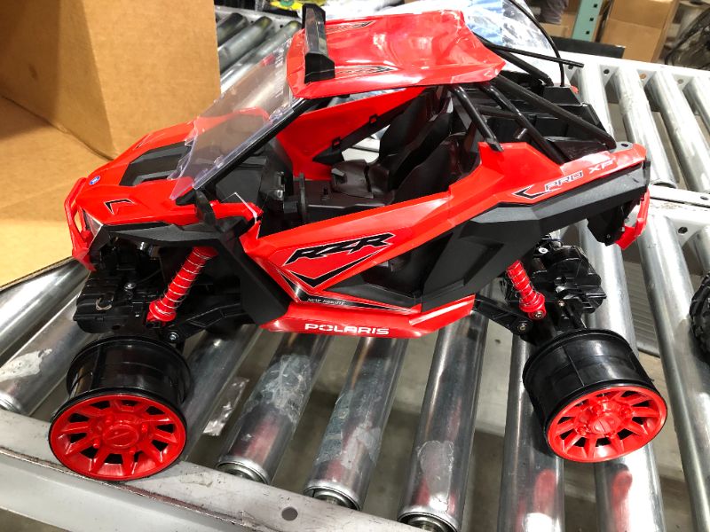 Photo 2 of New Bright RC 1:5 Scale Remote Control Polaris RZR XP PRO ATV 2.4GHz 12.8V
