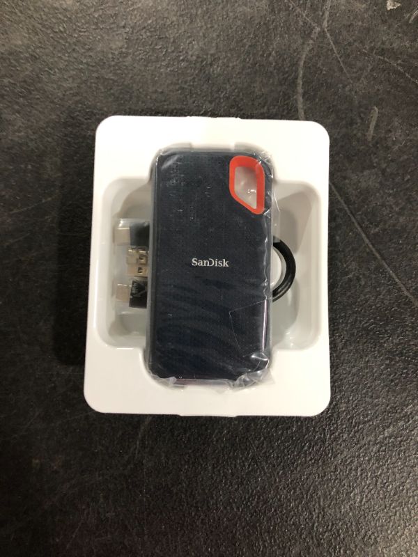 Photo 2 of SanDisk - Extreme Portable 2TB External USB-C NVMe Solid State Drive
