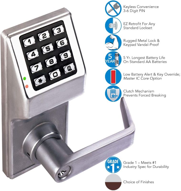 Photo 1 of Alarm Lock - DL270026D Trilogy By T2 Stand Alone digital lock DL2700/26D