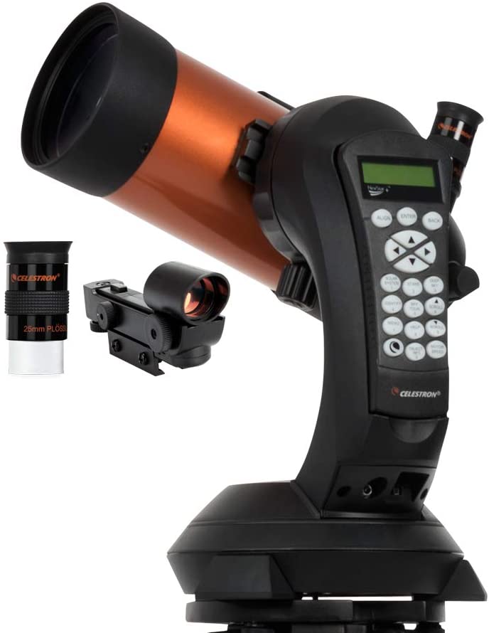 Photo 1 of Celestron - NexStar 4SE Telescope - Computerized Telescope for Beginners and Advanced Users - Fully-Automated GoTo Mount - SkyAlign Technology - 40,000+ Celestial Objects - 4-Inch Primary Mirror
