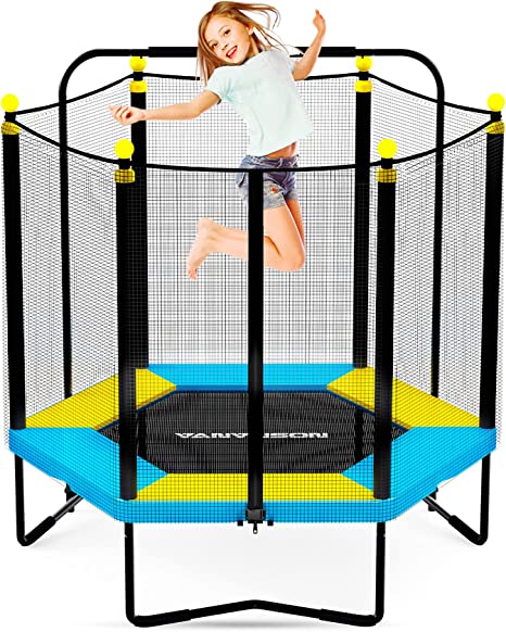 Photo 1 of 4.5 FT Mini Trampoline With Safety Net